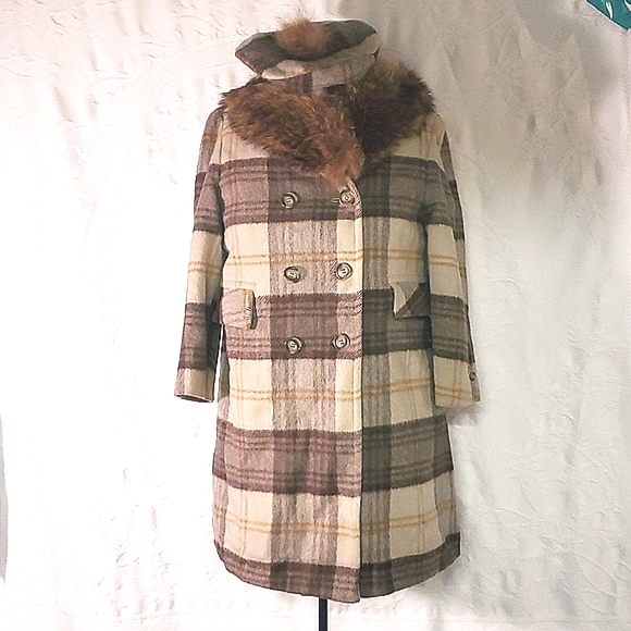 Vintage Jackets & Blazers - BOGO Vintage Coat and Hat